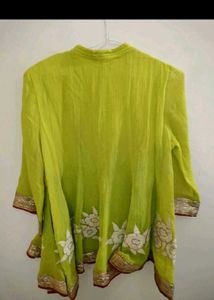 Lime Green Kurta/Top 💚