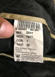 Ana Sousa Black Cotton Pants