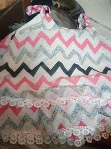 cut sleeve top floral