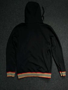 Burberry Black Zip-Up Hoodie
