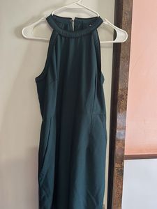 Elegant Green Halter jumpsuit