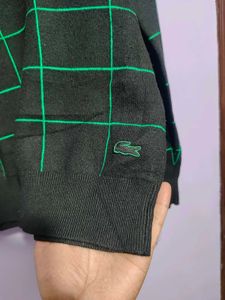 Lacoste Checked Sweater