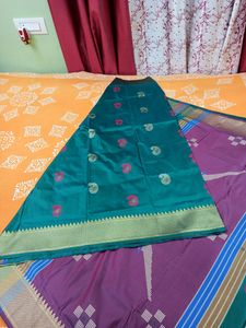 Brand New Bishnupuri Semi Silk Saree With Bp
