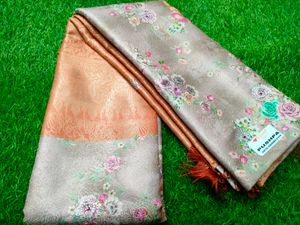 New Printed Soft Silk Saree