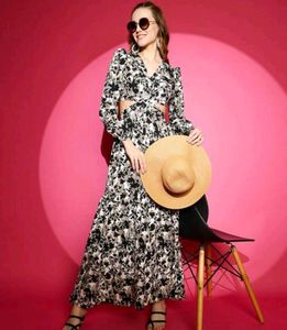 Floral Print Maxi Dress