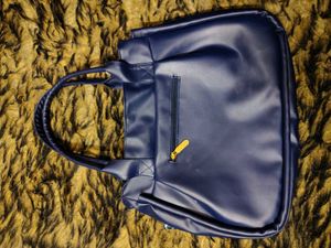 navy blue bag meow