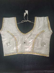 Beautiful Silver Colour Blause