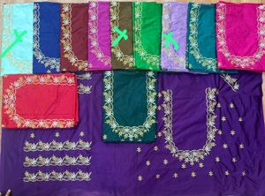 Beautifully Embroidery Works Blouses✨️
