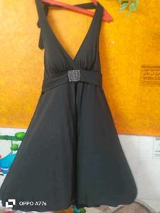 Black Halter Dress