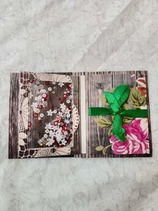 Floral-theme Scrapbook