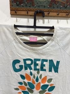 Cute Cotton Blend Top (S)