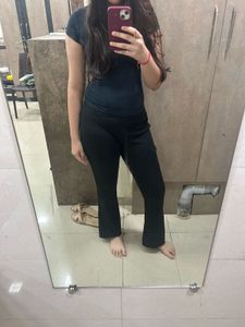 Black bootcut Flared Pants