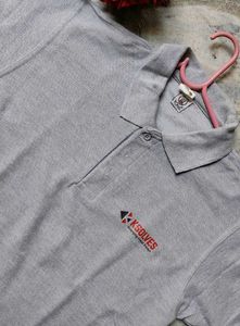 Casual Grey Polo Shirt