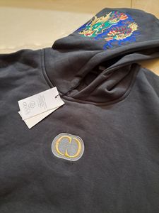 Mens Gucci Funky Embroidered Hoodie Size 46 XXL