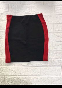 Chic Striped Mini Skirt