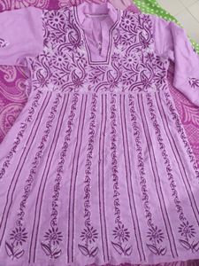 Lucknowi Kurti For 180 Rupees Only  ( No Swaps)