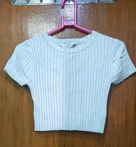 H&amp;M Ribbed Crop Top
