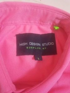 Pink Casual Shirt