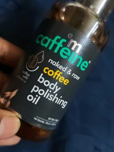 M caffeine Coffee Body Polishing Oil
