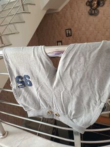 Mwn Grey Denim Joggers