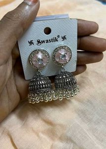 Swastik Jhumka Earrings✨