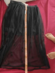 Black Star Tulle Skirt