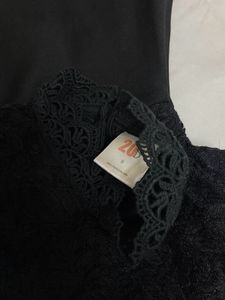 Lacy Black Dress
