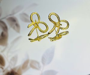 Bowknot Stud Earrings