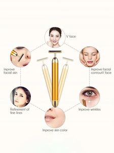 Golden Facial Roller