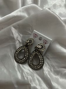 Dangling Rhinestone Earrings