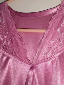 Vintage Pink Satin Nightwear 🎀🩷