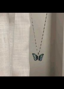 Butterfly Pendant Necklace