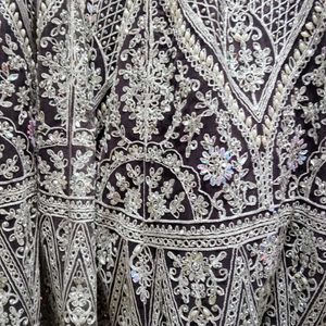 Heavy Embroidery Work Lehenga