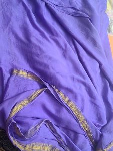 Beautiful Purple Saree