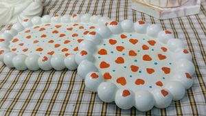 Heart Decor Plate Set