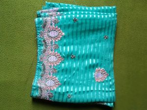 Embroidered Party Wear Saree