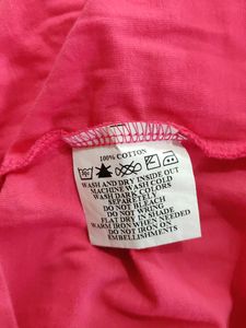 Fig Women Pink T-Shirt