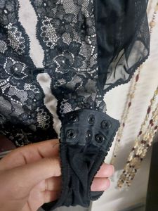 Lace Corset Bodysuit