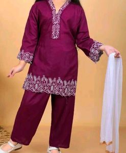 Kurta Pyjama Dupatta Set