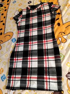 Chic Plaid Mini Dress