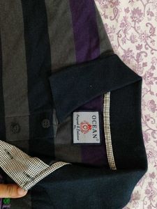Striped Polo T-Shirt