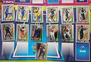 Topps Cricket Attax 2012 All Silver Cards IPL