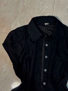Black Fitted Shirt