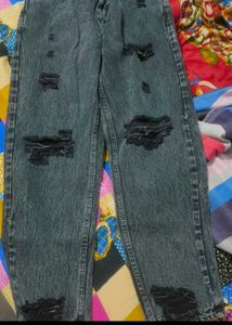 branded ripped jeans