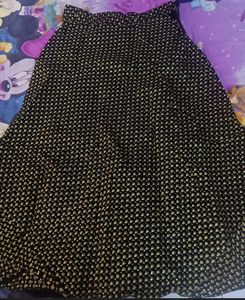 Golden And Black Lehenga Choli With Dupatta