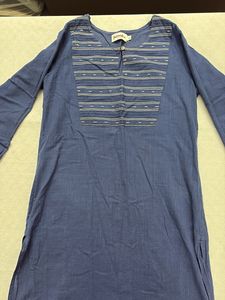 Fabindia Blue Tunic Dress