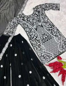 Very Beautiful Black Sharara