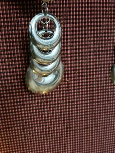 Silver Statement Drop Earrings