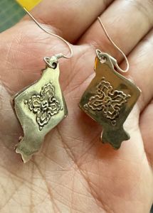 Tibetan Turquoise Coral Earrings