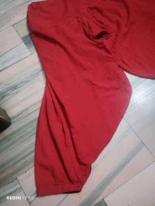 Red Patiyala Salwar Size Issue